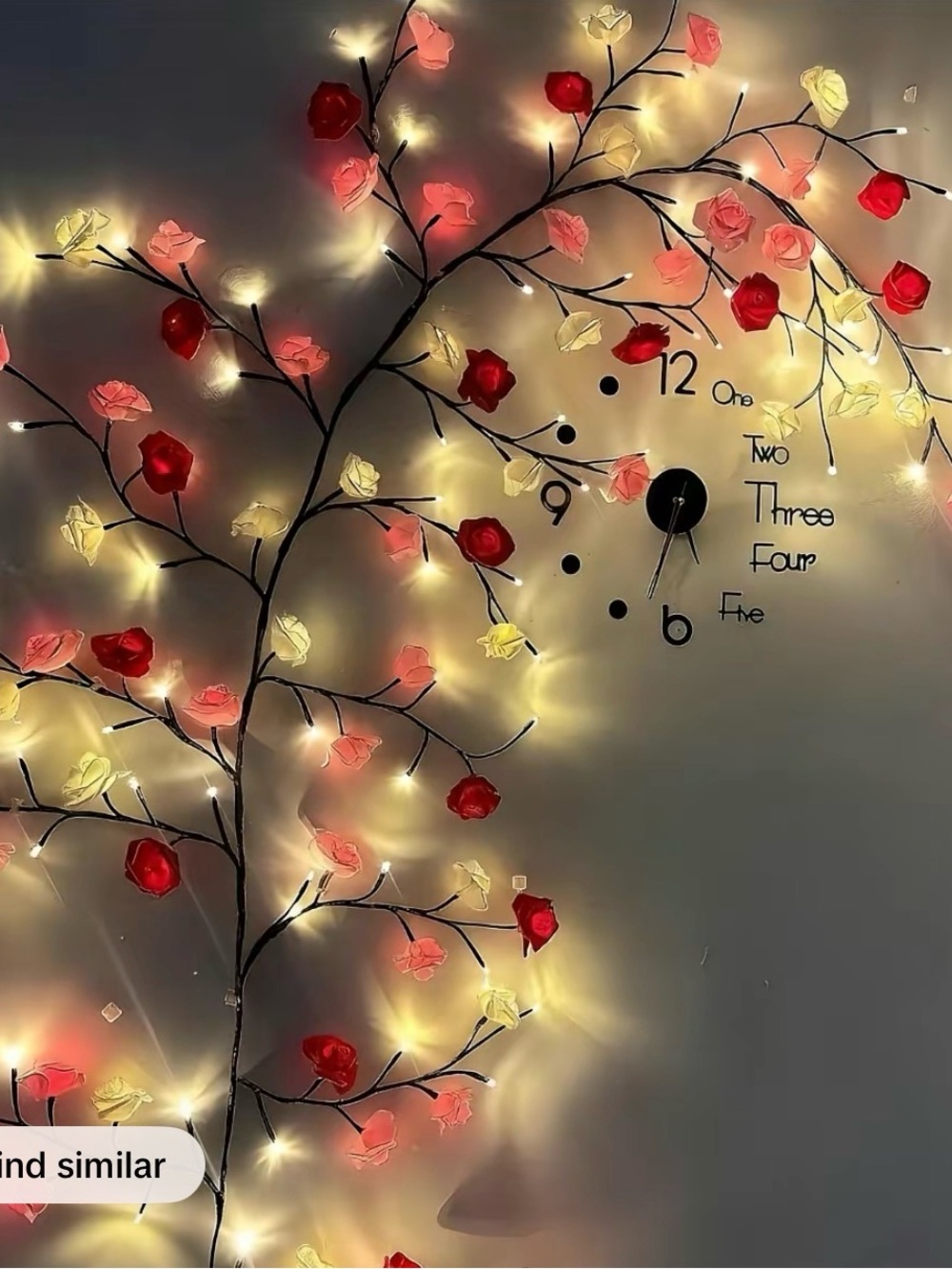 New 96 LED Faux Vine Garland Decorative Lights - USB Powered, Remote Controlled,
